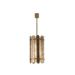 Blush Medium Chandelier  - Bonze & Gold