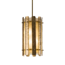 Blush Large Chandelier - Bronze & Gold