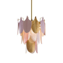 Peacock Small Chandelier - 6 Lights- Cinderella