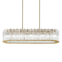 Drum Oval 9 Light Chandelier