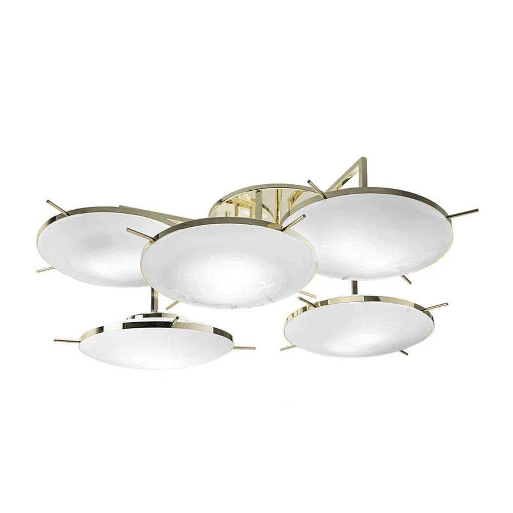 Venusia Medium Chandelier - 10 lights - Gold