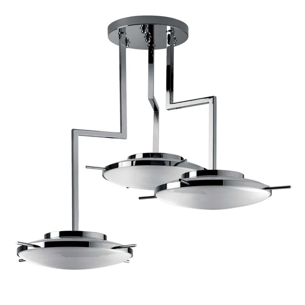 Venusia Small Chandelier - 6 lights - Chrome