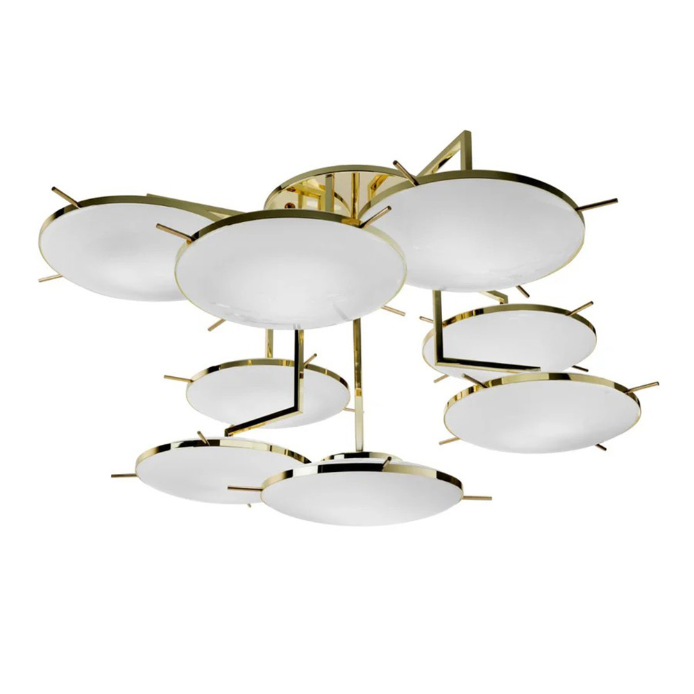 Venusia Large Chandelier - 16 lights - Gold